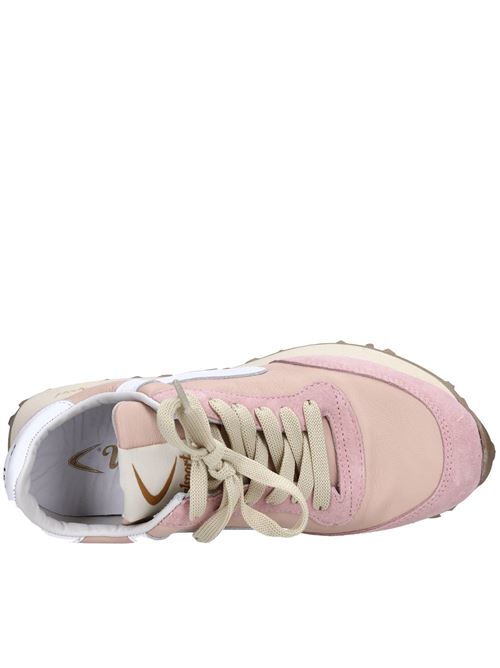 Sneakers in pelle e camoscio VALSPORT | START SOFTROSA-BIANCO